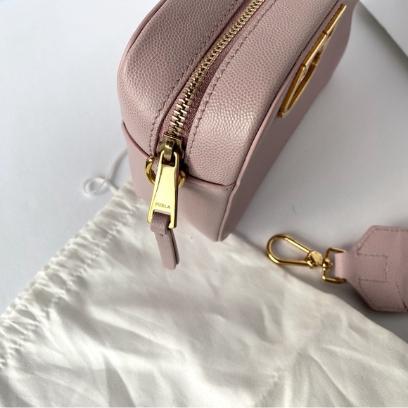 Furla pink crossbody bag with strap - Picture 3 of 13